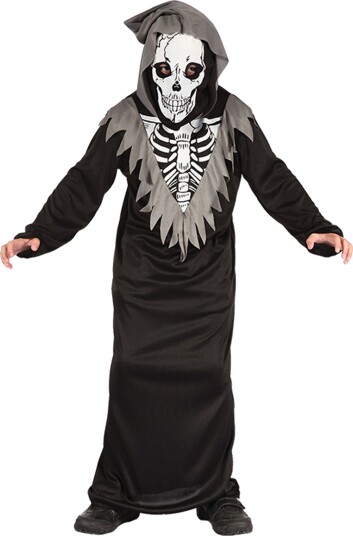 Hisab Joker Skjelett Barn Kostyme X-Large 95369-6