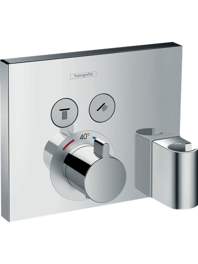 Hansgrohe showerselect thermostatic mixer for concealed inst