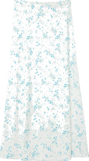 Vero Moda Vmsomya Hw Long Skirt Vma - White - S
