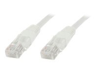 MicroConnect 10m CAT 6 Nettverkskabel RJ-45 Hankjønn til Hankjønn Hvit