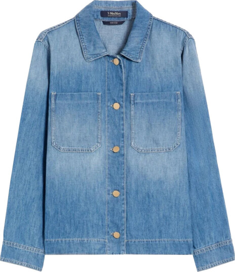 Max Mara Dame Jakker Blå XS,