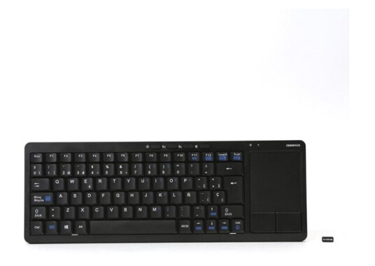 Omega Okb004bes, Full-Size (100%), Rf Kabel-Fri, Qwerty, Sort Omega Okb004bes, Full-Size (100%), Rf Kabel-Fri, Qwerty, Sort