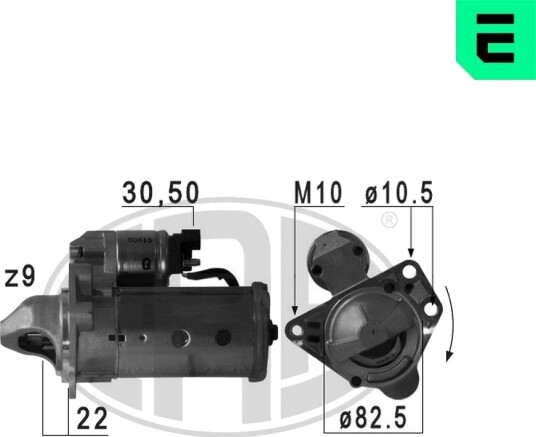 Starter ERA 220712A Starter ERA 220712A