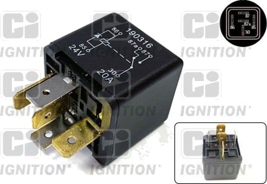 Relè bensinpumpe QUINTON HAZELL XRL121