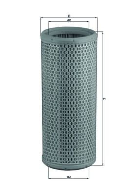 Luftfilter KNECHT LX 147 Luftfilter KNECHT LX 147