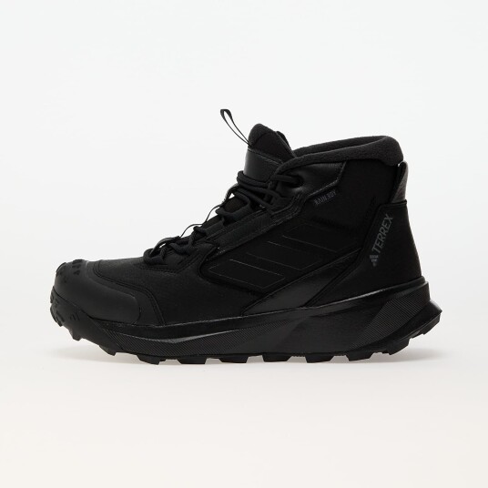 Joggesko adidas Terrex Winter Boot Mid Leather Core Black/ Core Black/ Grey Four EUR 46 2/3