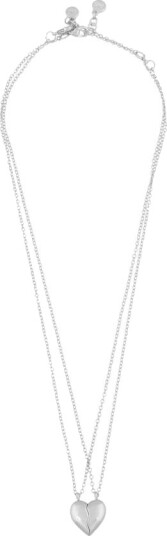 Snö Of Sweden Lovely Share Neck 42 Plain Silver Onesize Snö Of Sweden Lovely Share Neck 42 Plain Silver Onesize