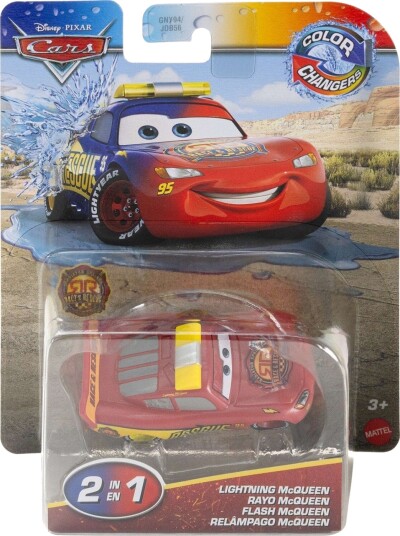Disney Pixar Cars Fargeendrende Lekebil Lightning McQueen Disney Pixar Cars Fargeendrende Lekebil Lightning McQueen