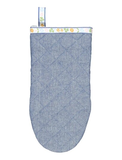 Noble House Oven Glove Blue Frog Grs Blue 15X30CM