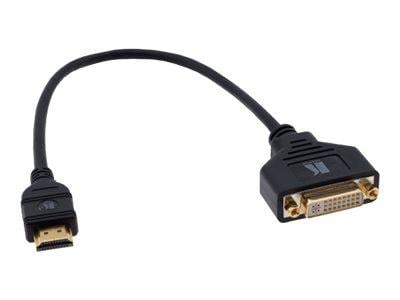 KRAMER ADC-DF/HM - video adapter - HDMI / DVI - 30 cm
