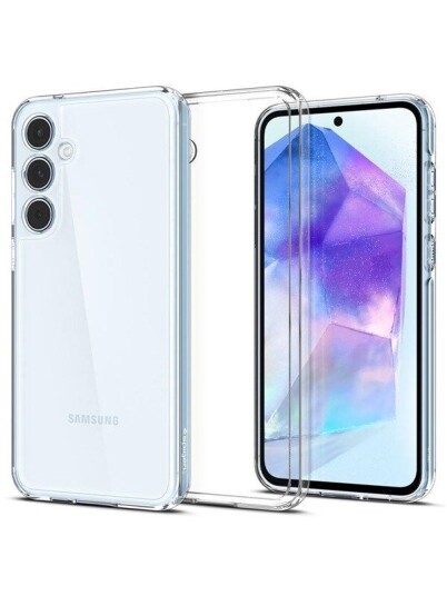 Spigen Ultra Hybrid Mobildeksel for Samsung Galaxy A55 - Krystallklar Hardplast