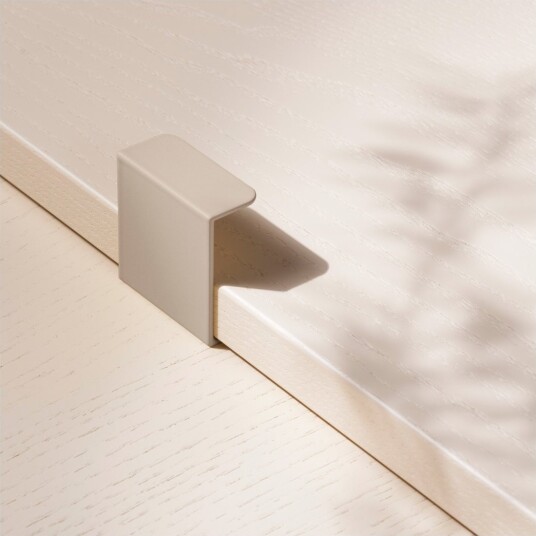 BESLAG PROFILE HIDE TONITON GREIGE HÅNDTAK 40MM 401066-11 BESLAG PROFILE HIDE TONITON GREIGE HÅNDTAK 40MM 401066-11