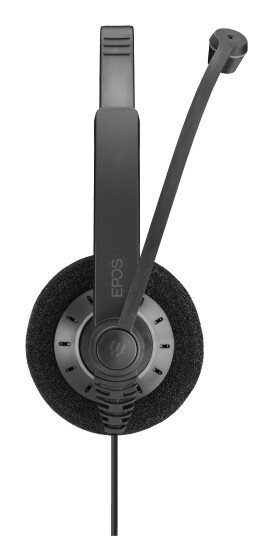 Epos I Sennheiser Impact Sc 30 - 100 Series - Headset - On-Ear - Kablet - Enkel Frakobling - Svart Med Sølv Epos I Sennheiser Impact Sc 30 - 100 Series - Headset - On-Ear - Kablet - Enkel Frakobling - Svart Med Sølv