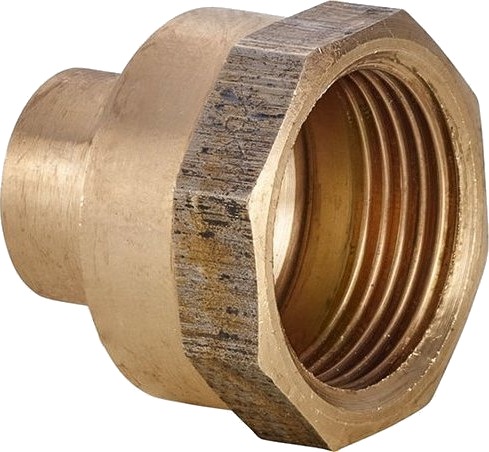 Conex Coupler For Loddede Og Gjengeforbindelser 28X3/4\ Bronse 4270G028006000"