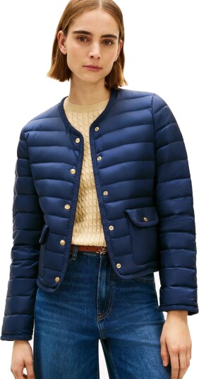 Tommy Hilfiger Feminine Lw Down Jacket   Blue   S