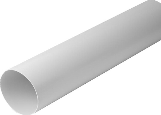 Europlast Ventilasjonskanal rund A100 0.5 Plast Ø100mm 0,5m
