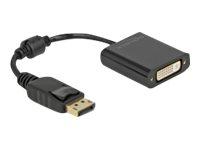 Delock videoadapterkabel - DisplayPort til DVI-I - 15 cm