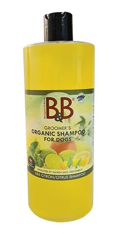 B&B - Organic citrus shampoo for dogs (750 ml) (9028)