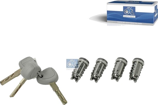 Lukkesylinder, tenningslås DT Spare Parts 7.78041