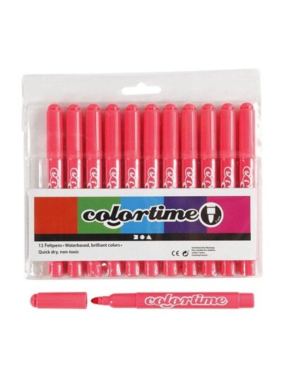 Creativ Company Light pink Jumbo markers 12pcs.