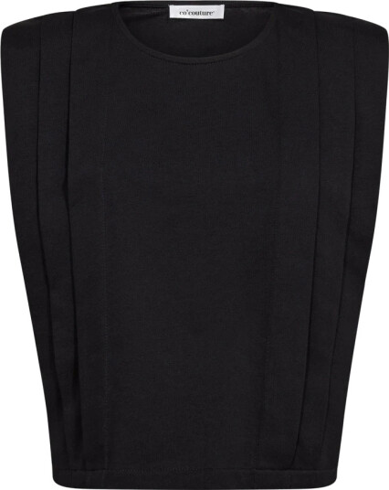Co'Couture Dame Topper Svart L,