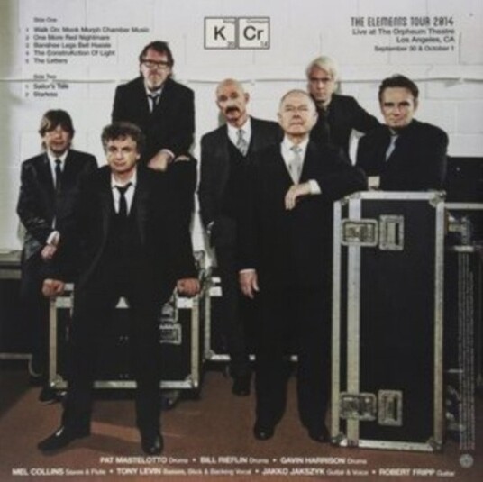 King Crimson Live At Orpheum Uk Vinyl