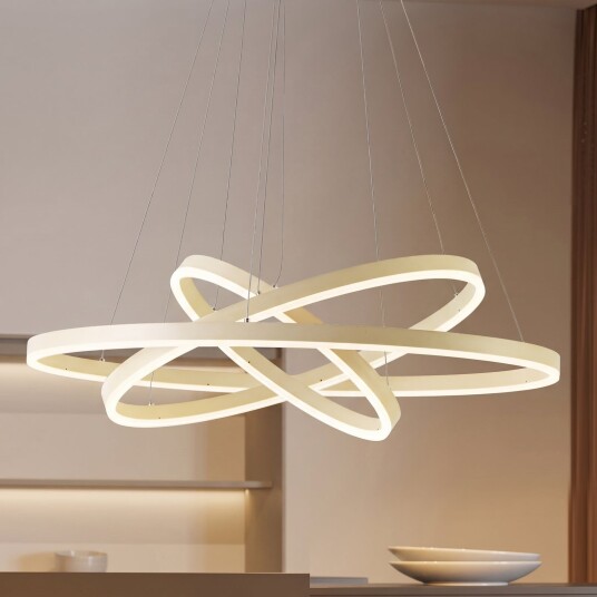 Hengelampe Arcchio Albiona dimmbar Beige Stue Metall Moderne 3.5 Beige
