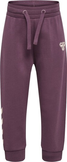 Hummel Bukser hmlMini Black Plum Hummel 1 år (80) Bukser bomull Lilla
