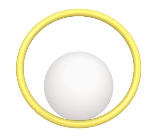 Swedish Ninja - Hula Hoop Vegglampe Sunshine Yellow Swedish Ninja Swedish Ninja - Hula Hoop Vegglampe Sunshine Yellow Swedish Ninja