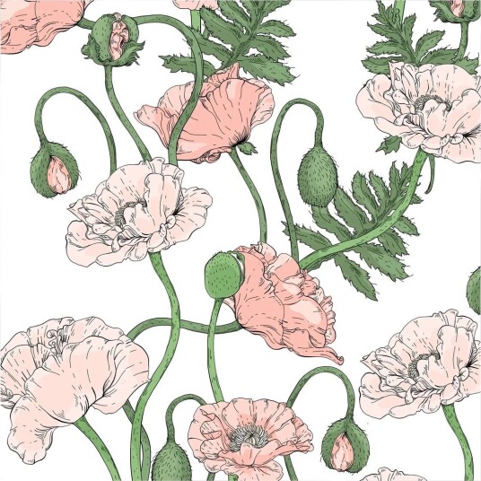 Havi Havi Nuppu Napkin Unikkoaika   Pink   24X24CM