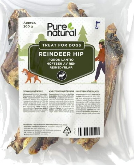 Purenatural Hoftebein Reinsdyr 300 G