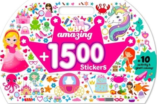 Amazing 1500+ Stickers & Activity (Princess)
