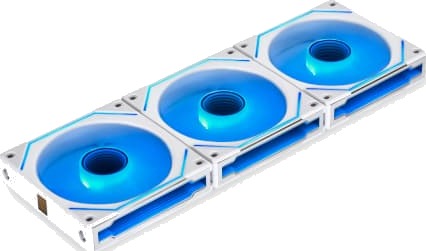 Lian Li Uni Fan SL-Infinity 120mm RGB Kabinettvifte 3-pakning Hvit Lian Li Uni Fan SL-Infinity 120mm RGB Kabinettvifte 3-pakning Hvit
