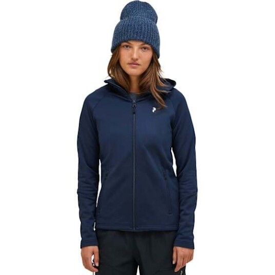 Peak Performance Women's Rider Essentials Zip Hood Blue Shadow/blue Shadow/ L Peak Performance Women's Rider Essentials Zip Hood Blue Shadow/blue Shadow/ L