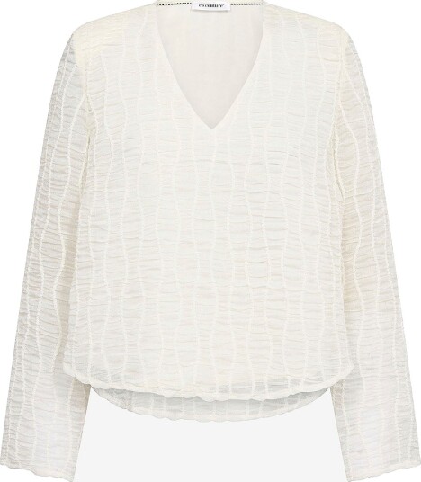 co’couture   Bluse BaltaCC Padded V Blouse   Natur