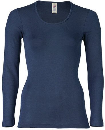 Engel Natur Bluse Merinould & Silke Navy   Str. 34/36