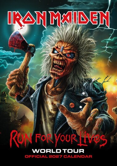 Danilo IRON MAIDEN 2027 A3 Kalender 85874691
