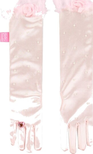 Great Pretenders Kostymer Prinsessehansker Rosa Great Pretenders OneSize Kostymer