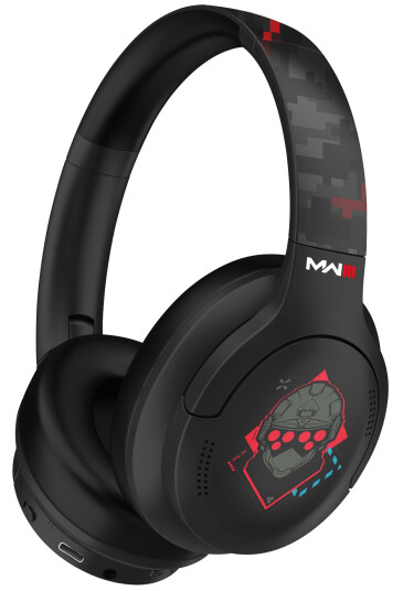 OTL - Black pixel design Active noise cancelling headphone