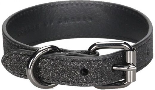 Collar Of Sweden Hundehalsbånd Glitter Svart (M)