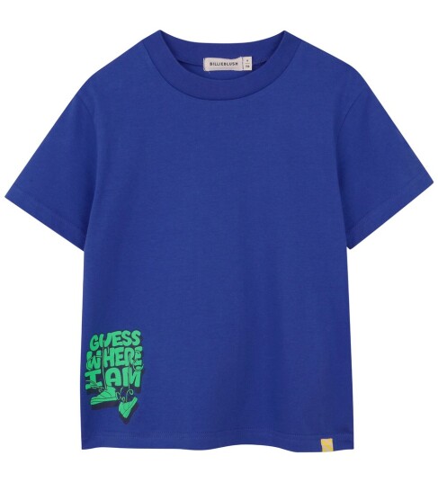 Billieblush Short Sleeves Tee Shirt Blue 140