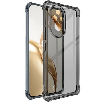 Honor 200 Imak Drop-Proof TPU-deksel Gjennomsiktig Svart