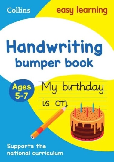 Handwriting Bumper Book Ages 5-7 Av Collins Easy Learning