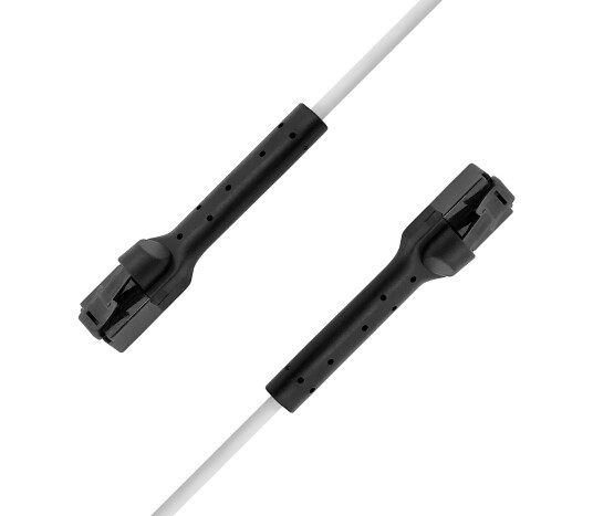 DELTACO Flex-Boot Bendable CAT.6A U/UTP 28AWG Patch Cable 0,5m
