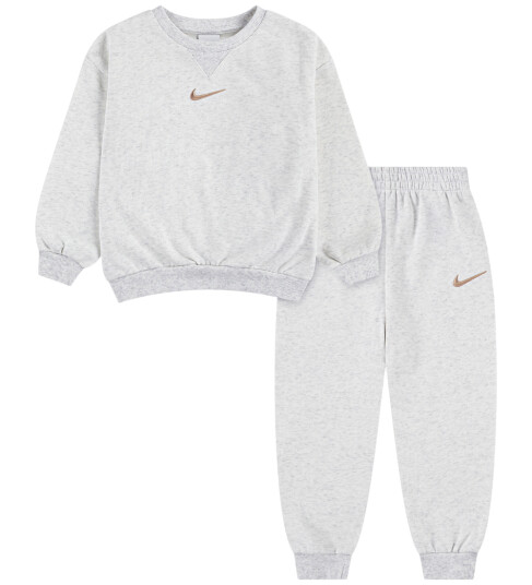 Nike Joggedress Crew Birch Heather 6 år 116 Joggedress Grå