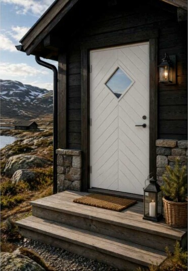Ytterdør Fjorddøren Geilo Klarglass