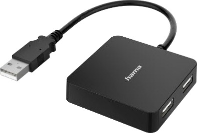 Hama 00300081 Usb 2.0 Type-A Usb 2.0 Type-A 480 Mbit/S Sort 0,15 M Usb