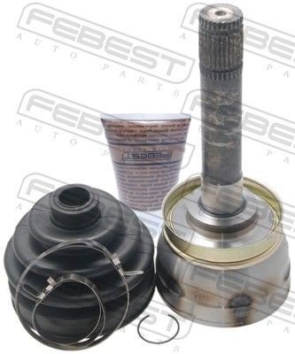 Febest Drivknute drivaksel FEBEST 0210 064