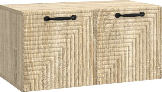 Vegghengt TV skap Sonoma eik 59,5 x 31 x 30 cm Konstruert tre Vegghengt TV skap Sonoma eik 59,5 x 31 x 30 cm Konstruert tre