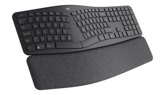 Logitech ERGO K860 Split Keyboard for Business - keyboard - QWERTZ - Swiss - graphite - Tastatur - Sveitsisk - Svart Logitech ERGO K860 Split Keyboard for Business - keyboard - QWERTZ - Swiss - graphite - Tastatur - Sveitsisk - Svart